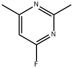 4-氟-2,6-二甲基嘧啶, 51421-90-0, 结构式