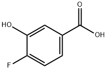 4-FLUORO-3-HYDROXYBENZOIC ACID Structure