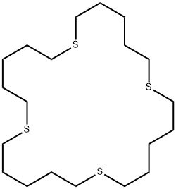 1,7,13,19-Tetrathiacyclotetracosane 结构式