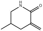 2-Piperidinone,5-methyl-3-methylene-(9CI) Structure