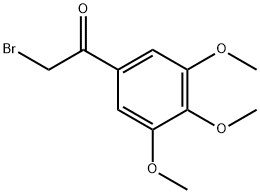 2-溴-1-(3,4,5-三甲氧基苯基)乙酮, 51490-01-8, 结构式