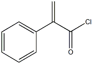 2-Phenylacryloyl chloride Struktur