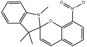 1',3',3'-TRIMETHYLSPIRO-8-NITRO(2H-1-BENZOPYRAN)-2',2'-INDOLINE|1',3',3'-三甲基螺环-8-硝基(2H-1-苯并吡喃-2',2'-吲哚啉)