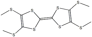 テトラキス(メチルチオ)テトラチアフルバレン 化学構造式