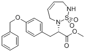 1,2,7-티아디아제핀-2(3H)-아세트산,6,7-디하이드로-알파-[[4-(페닐메톡시)페닐]메틸]-,메틸에스테르,1,1-디옥사이드,(알파스)