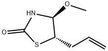 2-Thiazolidinone,4-methoxy-5-(2-propenyl)-,(4S,5S)-(9CI) Structure