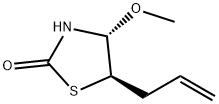 2-Thiazolidinone,4-methoxy-5-(2-propenyl)-,(4R,5R)-(9CI) 化学構造式