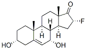 Androst-5-en-17-one, 16-fluoro-3,7-dihydroxy-, (3alpha,7alpha,16alpha)- (9CI)|