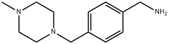 [4-[(4-METHYLPIPERAZIN-1-YL)METHYL]PHENYL]METHYLAMINE Structure