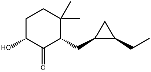 Cyclohexanone, 2-[[(1R,2R)-2-ethylcyclopropyl]methyl]-6-hydroxy-3,3-dimethyl-, (2S,6R)- (9CI)|