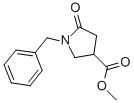 N-苄基-5-氧代-3-吡咯烷甲酸甲酯, 51523-00-3, 结构式