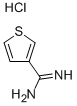 3-THIOPHENECARBOXIMIDAMIDE HYDROCHLORIDE 化学構造式