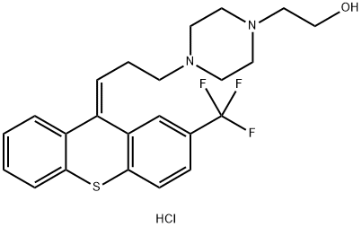 cis-Flupentixol hydrochloride Structure