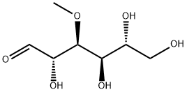 D-Mannose, 3-O-methyl- Structure