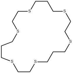 1,4,8,11,15,18-hexathiacyclohenicosane Struktur