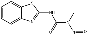 3-benzothiazol-2-yl-1-methyl-1-nitroso-urea|