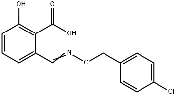 2-[[[(4-클로로페닐)메톡시]이미노]메틸]-6-하이드록시벤조산