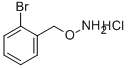 1-[(AMMONIOOXY)METHYL]-2-BROMOBENZENE CHLORIDE Structure