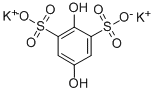 2,5-DIHYDROXY-1,3-BENZENEDISULFONIC ACID DIPOTASSIUM SALT, TECH., 70