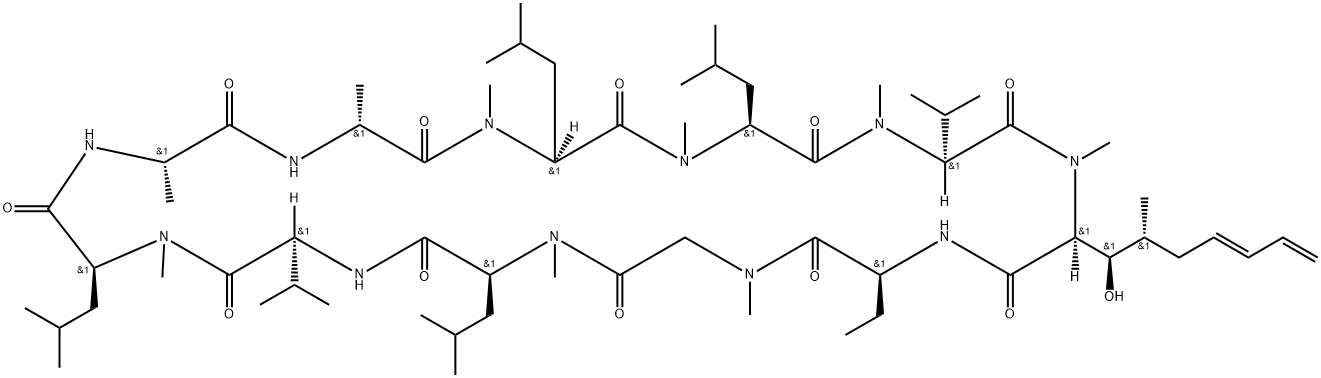 Voclosporin Structure