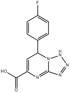 7-(4-fluorophenyl)-4,7-dihydrotetrazolo[1,5-a]pyrimidine-5-carboxylic acid|7-(4-氟-苯基)-4,7-二氢-四唑并[1,5-A]-嘧啶-5-羧酸