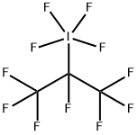 Tetrafluoro(perfluoroisopropyl)iodine Structure