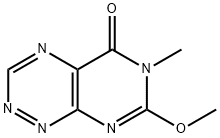 7-Methoxy-6-methylpyrimido[5,4-e]-1,2,4-triazin-5(6H)-one Structure