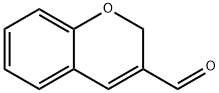 2H-1-ベンゾピラン-3-カルボアルデヒド 化学構造式
