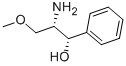 (1S,2S)-1-フェニル-2-アミノ-3-メトキシ-1-プロパノール 化学構造式