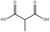 メチルマロン酸 化学構造式