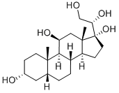 Α-皮甾五醇,516-38-1,结构式
