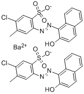 レーキレッドCBA 化学構造式