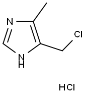 5-(Chloromethyl)-4-methyl-1H-imidazole hydrochloride Structure