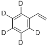 苯乙烯-2,3,4,5,6-D5, 5161-29-5, 结构式