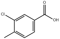 3-氯-4-甲基苯甲酸, 5162-82-3, 结构式