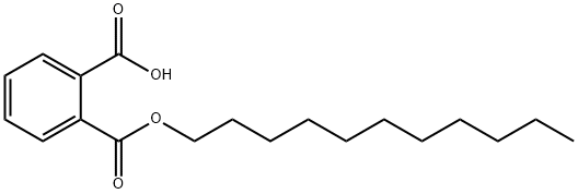 邻苯二甲酸单十一烷基酯, 51622-03-8, 结构式