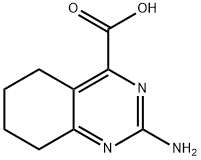 2-amino-5,6,7,8-tetrahydro-4-quinazolinecarboxylic acid(SALTDATA: 0.1NaCl),51640-97-2,结构式