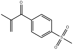 2-Methyl-1-[4-(Methylsulfonyl)phenyl]-2-propen-1-one, 516453-68-2, 结构式