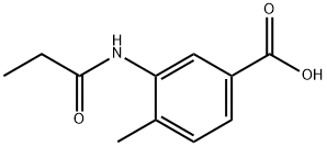 516470-29-4 Benzoic acid, 4-methyl-3-[(1-oxopropyl)amino]- (9CI)