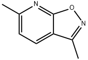 3,6-ジメチルイソオキサゾロ[5,4-b]ピリジン 化学構造式