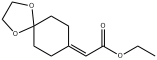 ethyl 2-(1,4-dioxaspiro[4.5]decan-8-ylidene)acetate 化学構造式