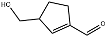 1-사이클로펜텐-1-카복스알데하이드,3-(하이드록시메틸)-(9CI)