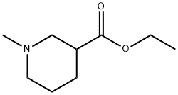 1-甲基-3-哌啶甲酸乙酯,5166-67-6,结构式