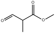 2-甲基-3-氧代丙酸甲酯,51673-64-4,结构式
