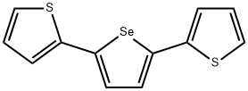 2,5-di-(2'-thienyl)selenophene 化学構造式