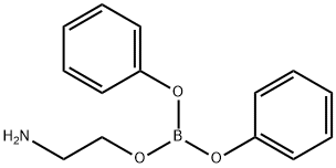 Boric acid (2-aminoethyl)diphenyl ester,51685-18-8,结构式