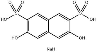 3,6-dihydroxynaphthalene-2,7-disulphonic acid, sodium salt,51690-40-5,结构式