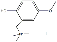 benzenemethanaminium, 2-hydroxy-5-methoxy-N,N,N-trimethyl-