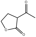 α-アセチル-γ-ブチロラクトン 化学構造式