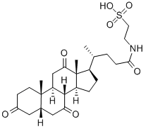 牛磺去氢胆酸 结构式